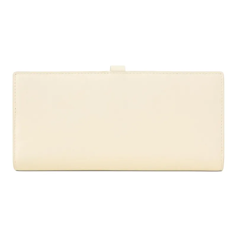 Polo Ralph Lauren Leather Wallet Women's Beige & Blue-1