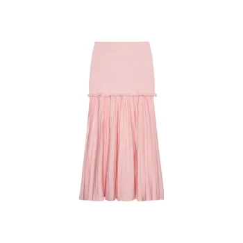 ZARA Casual Long Skirts Women's Pink