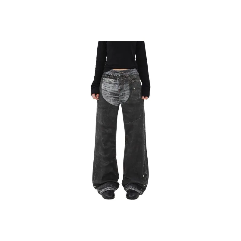 Extreme turbo Jeans Unisex Black-0