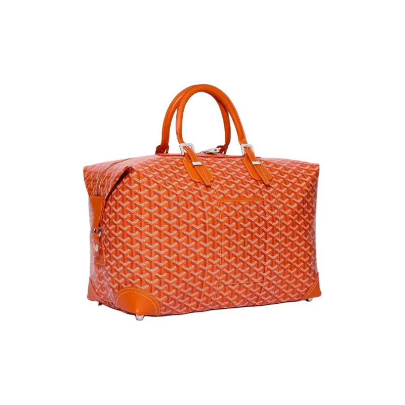 GOYARD Bowling Canvas Shoulder Bag, Crossbody Bag, Handbag, Travel Bag Unisex Orange-1