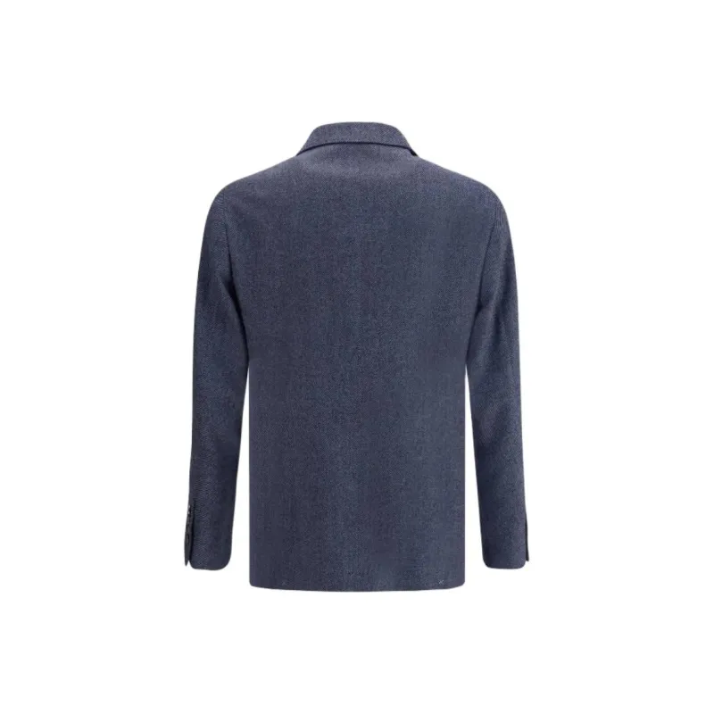 Brunello Cucinelli Business Suit Men's Blue-1