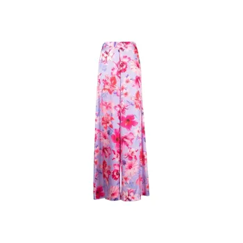 PINKO SS23 Casual Pants Women's Pink Purple
