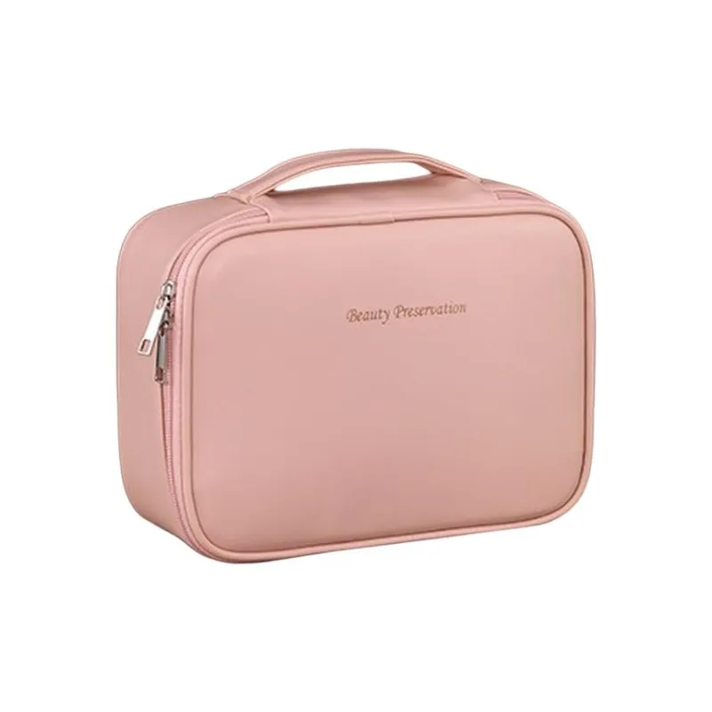 ZHIYIN Freely Divisible Large Capacity Outbound Portable Travel Storage Bag, Portable Toiletry Bag Make up Tools-2
