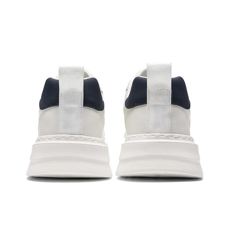 OPP Good Looking, Sports Casual White Sneakers Low Top Skateboard Shoes Men's-3