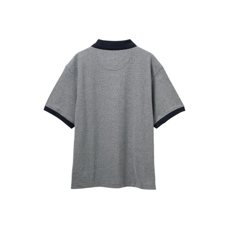 BARBOUR SS25 Polo Shirt Unisex Gray-1