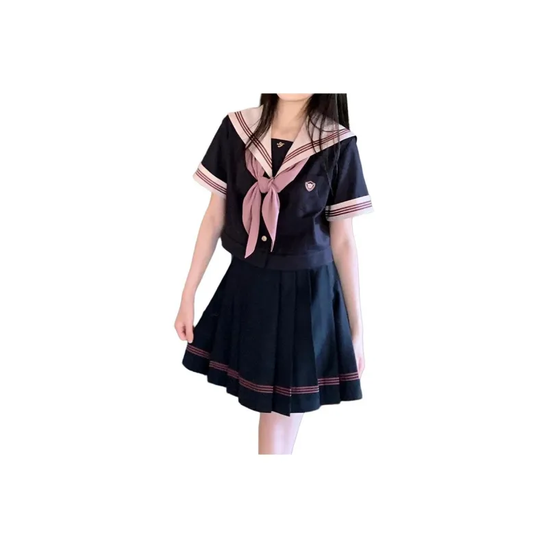 Mu Xiao Xin Two Piece Skirt Sets Women's-5