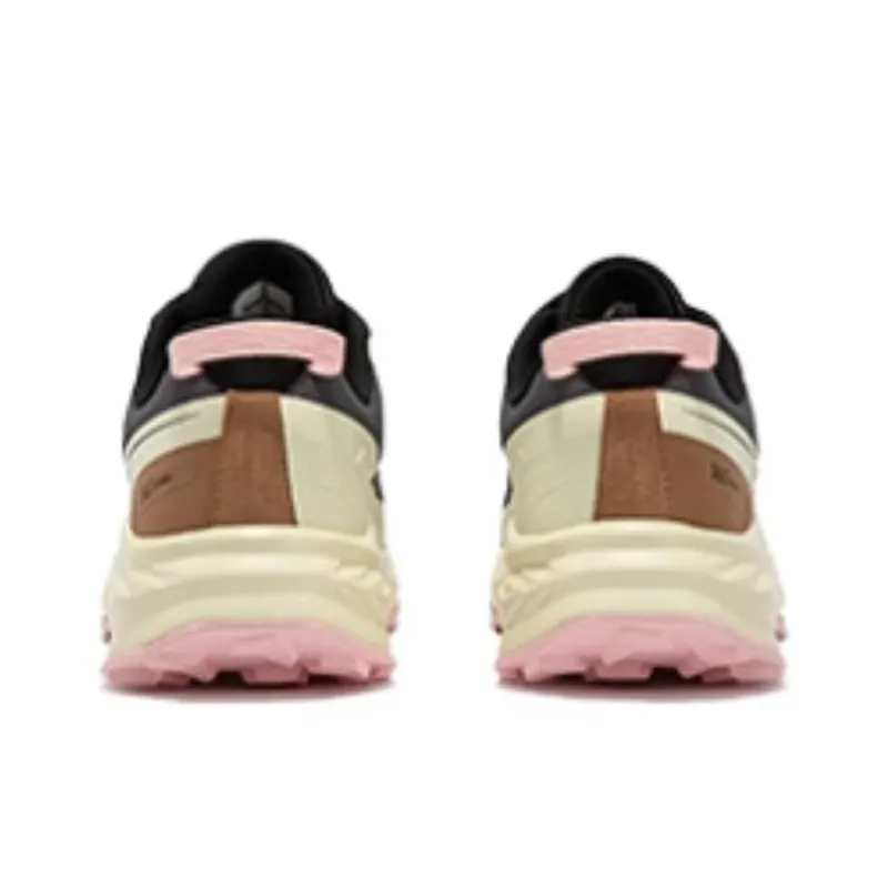 361° Anti Slip Wear Resistant Low Top Running Shoes Women's Gray Beige-2