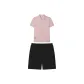 Light Gray Pink+Jet Black