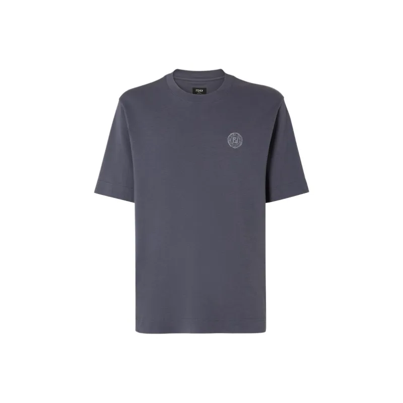 FENDI T Shirts Men Blue-0