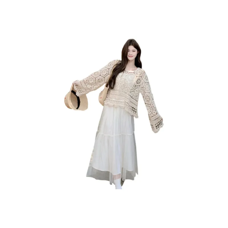 COVER TIME Two Piece Skirt Sets Women's Image Color-0
