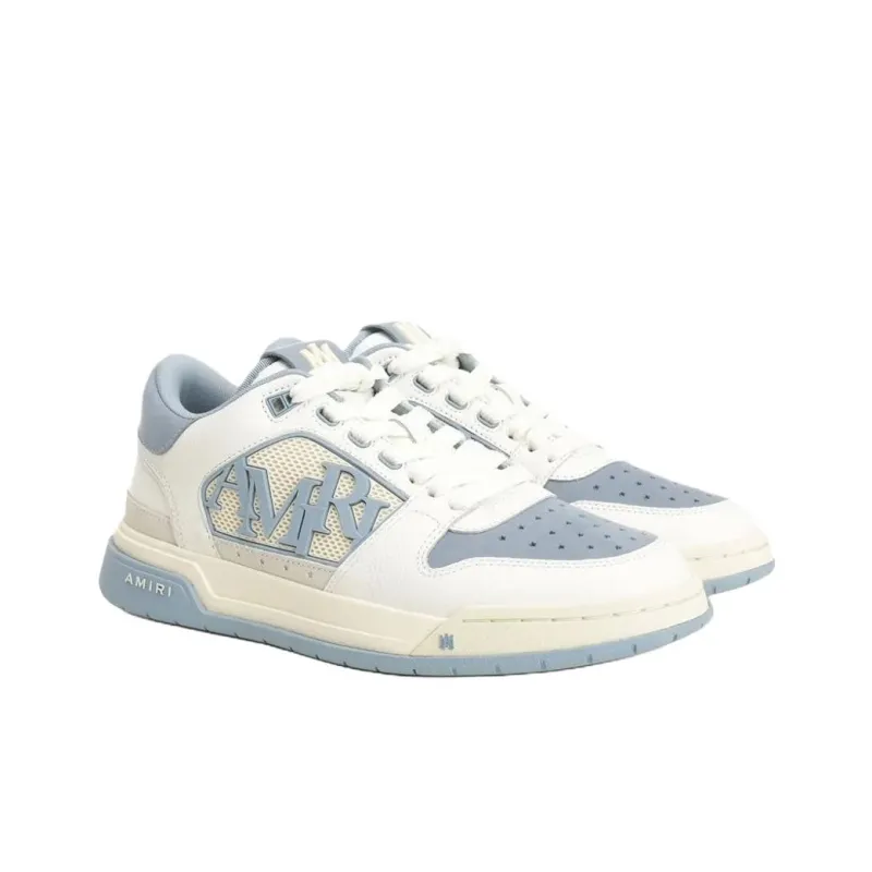 AMIRI Low Top Skateboard Shoes Men's Blue-2