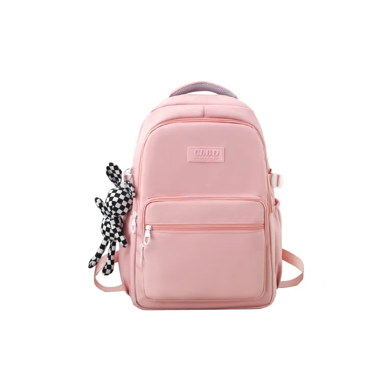 Wolfhorse Nylon Backpack Regular Unisex Black/Pink/Purple/Blue-7