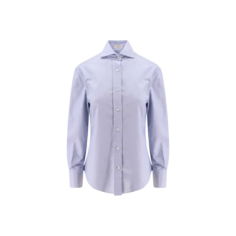 Brunello Cucinelli Shirt Men's Blue-0