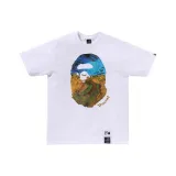 Wheat Field Crow Print White
