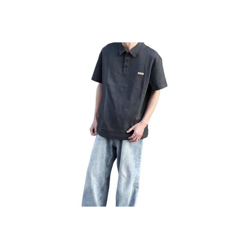 CORNILOT Polo Shirts Unisex Dark Gray-0