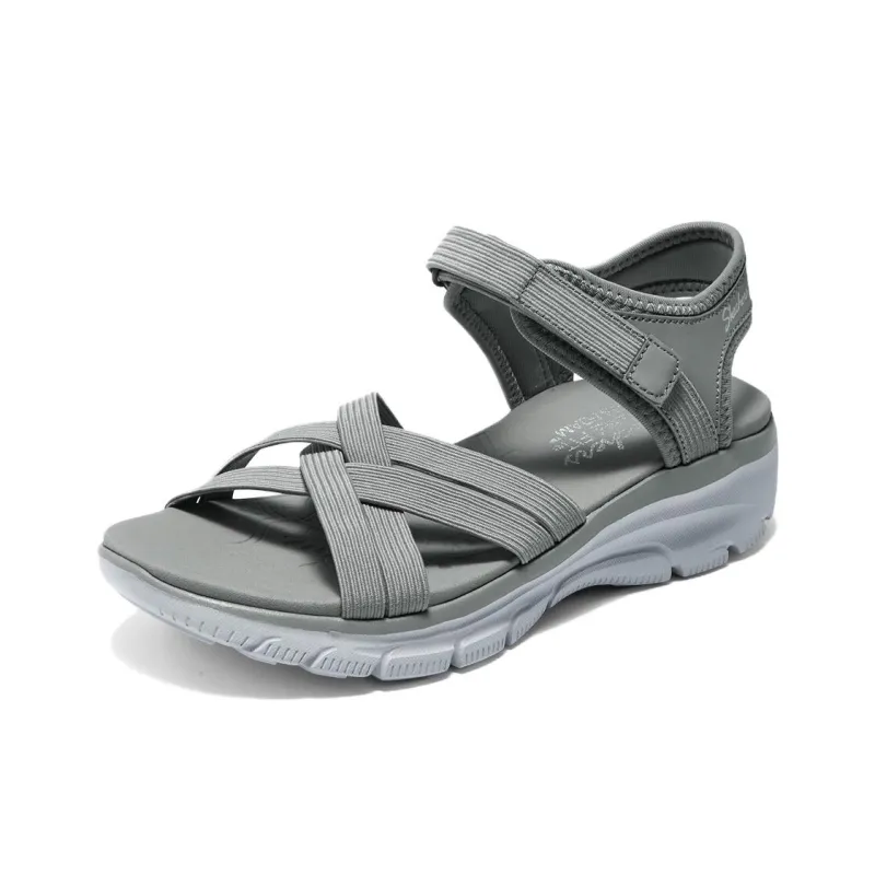 Skechers Modern Comfort Beach Sandals Women's Gray-2