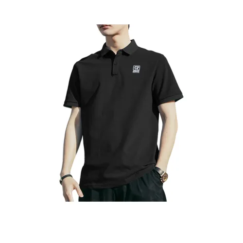 361° Polo Shirt Men's Basic Black
