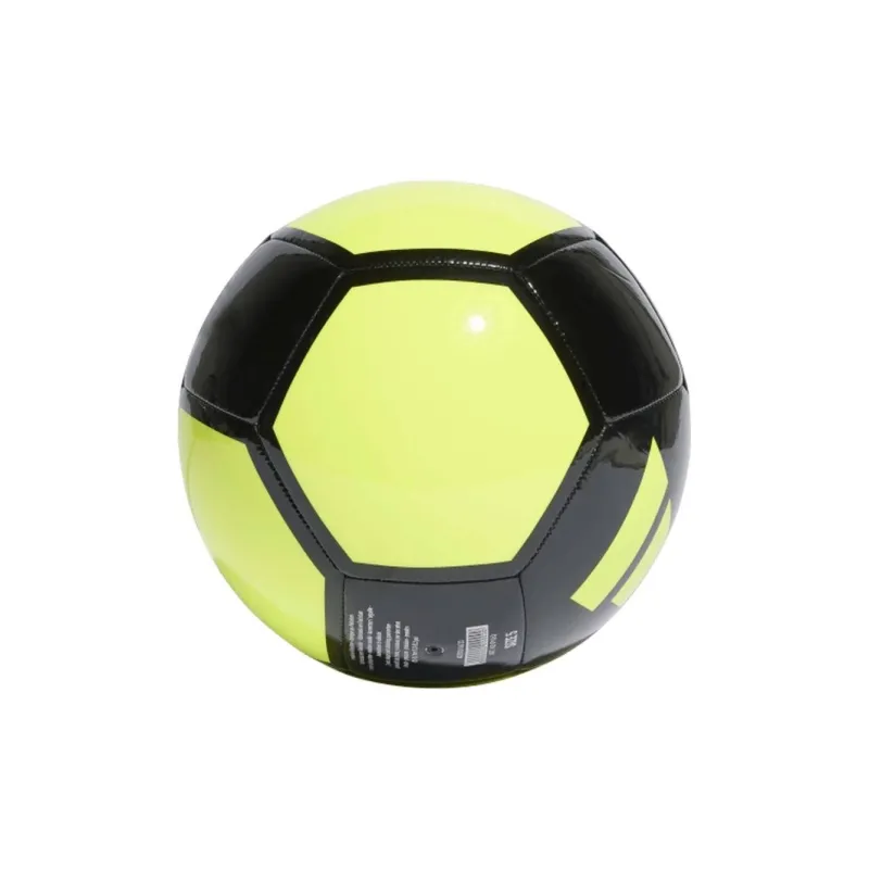 Adidas Size 5 Soccer PU Machine Stitched Soccer Ball Unisex Black Yellow-1
