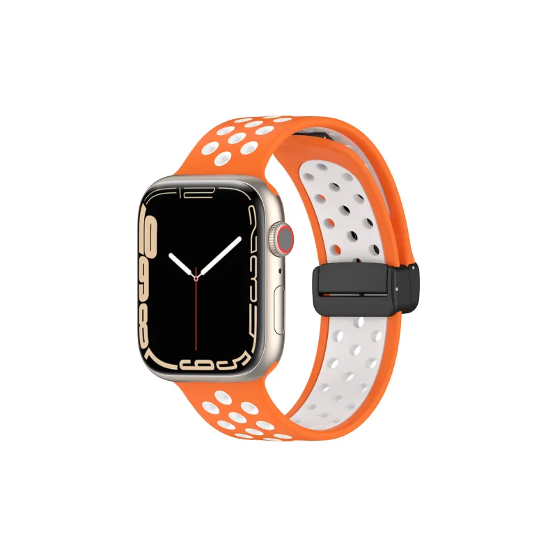 ZHENGGUANG Apple Compatibility Watch Band Silicone Material-4