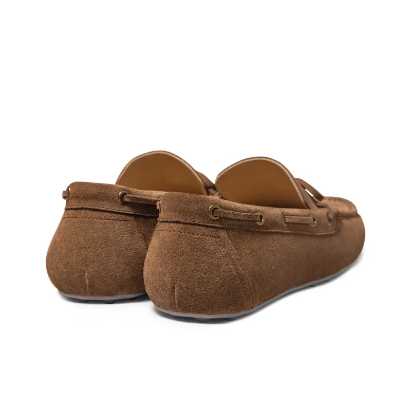 THOM WILLS Fashion Versatile Belt Buckles Gommino Loafers Casual Shoes Men's-10