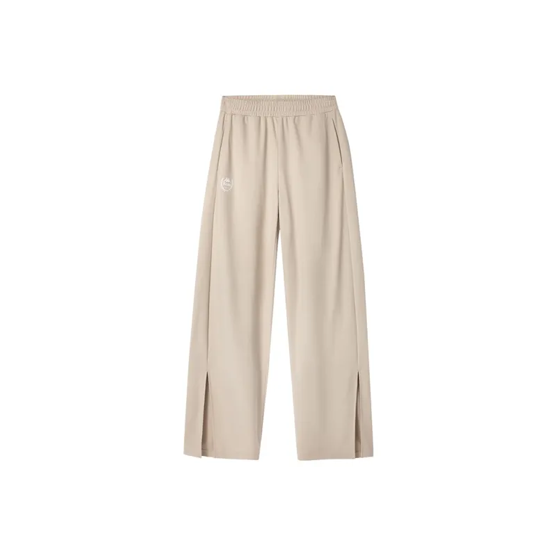 Kappa Knitted Sweatpants Women's Light Khaki-0