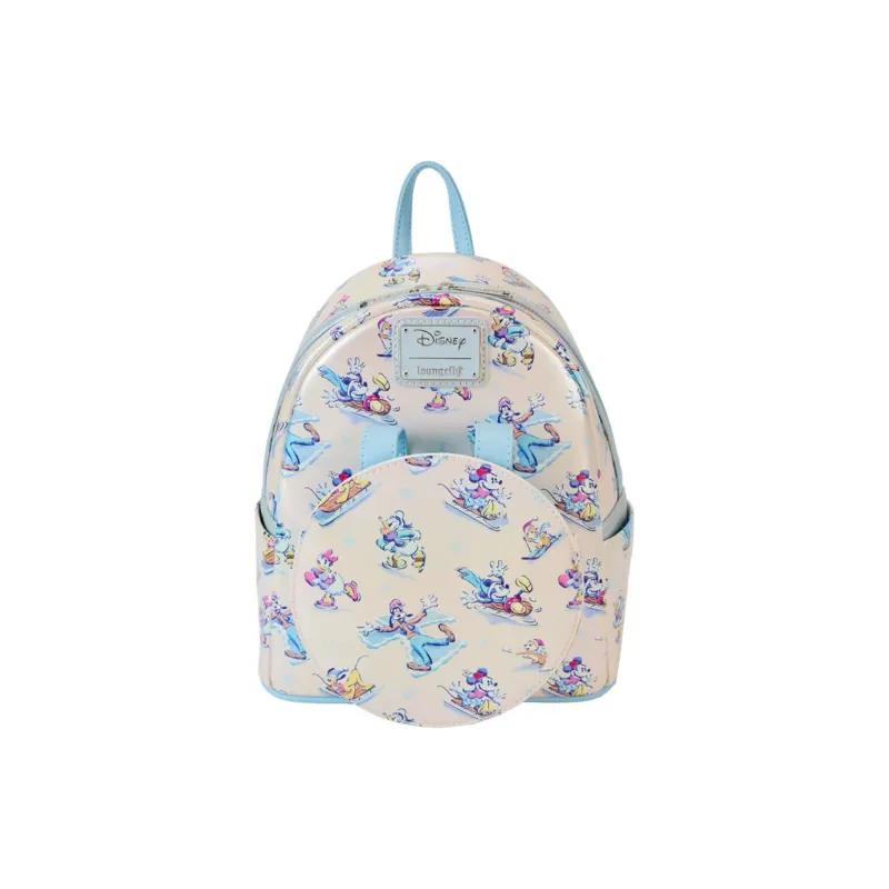 Loungefly Disney, Collaboration Faux Leather Backpack Regular Women's White-2