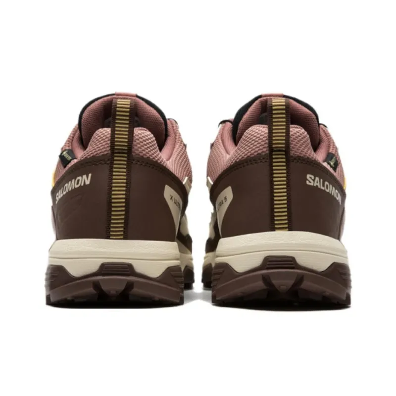 SALOMON X ULTRA 5 Anti Slip Wear Resistant Low Top Hiking Shoes Women's Red Brown-2