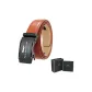 Black Film/Gunmetal Buckle+60-Grain, Red Brown Strap (Box)