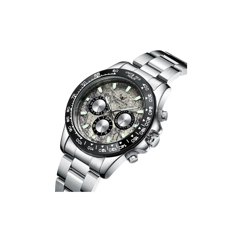 ROERDUM Ditan Collection Mechanical Movement Stainless Steel Watchband Watch Men's Watches Silver Dial-2