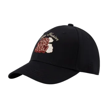 FILA FUSION Cotton Baseball Caps Unisex Black