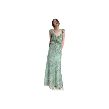 Flowers In Water Sleeveless Dress Women's