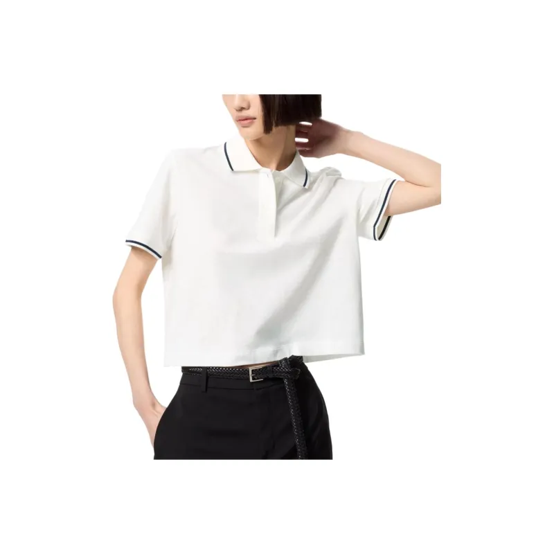UNIQLO Polo Shirt Women's Ivory-0