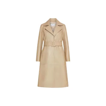 Marella Leather Jacket Women's Natural