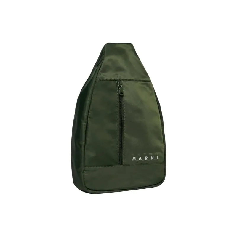 MARNI Logo embroidered Backpack-1