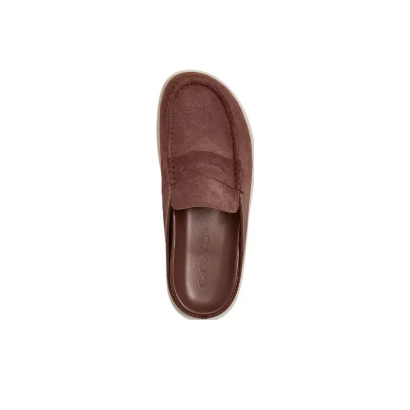 COACH Closed Toe Slippers Men's Brown-2