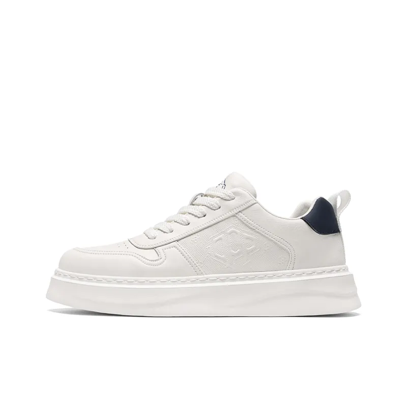 OPP Good Looking, Sports Casual White Sneakers Low Top Skateboard Shoes Men's-0