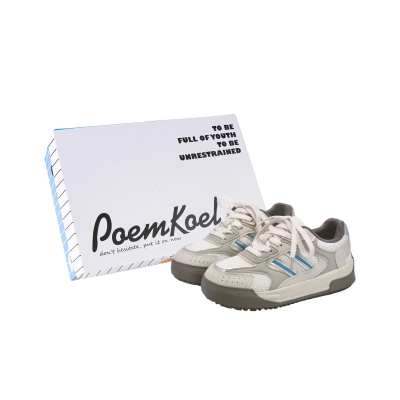 POEM KOEL Height Increasing Abrasion Resistant Lightweight Low Top Skateboard Shoes Women's-4