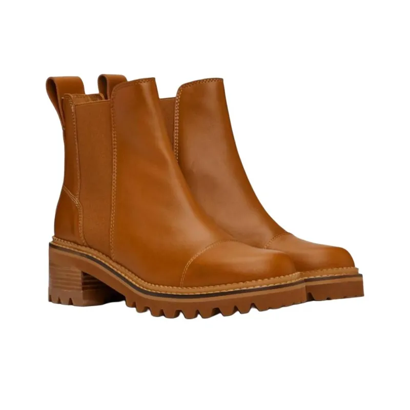 See By Chloe Short Chelsea Boots Women's Brown-2