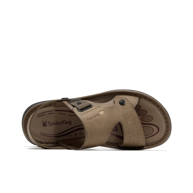Spider King Beach Sandals Men's Gray-7