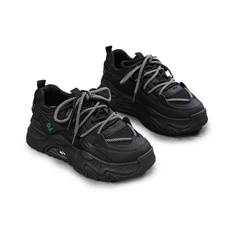 Gai Renpu Slip Resistant, Abrasion Resistant, Breathable Low Top Chunky Sneakers Women's-2