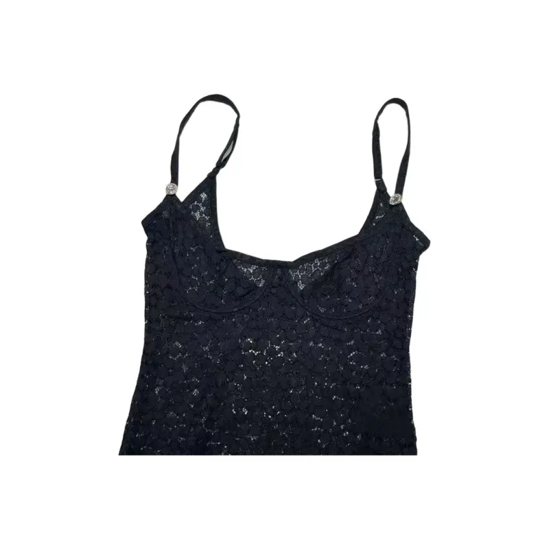CHANEL 21K Jumpsuit Women's Black-2