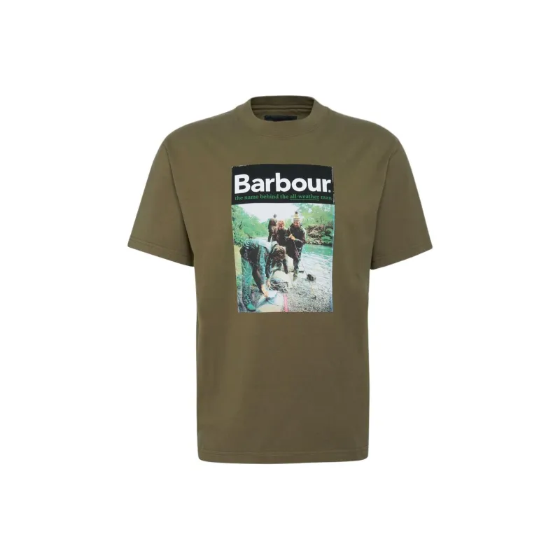 BARBOUR SS25 T Shirt Men's Green-0