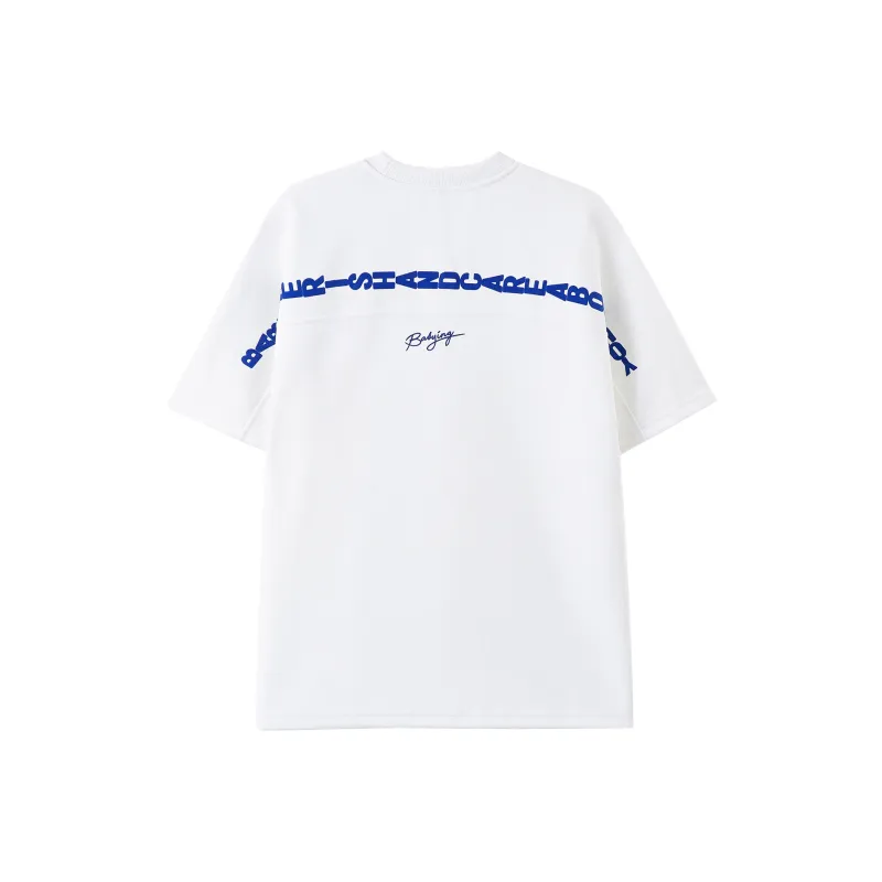 BOTH PLAY T Shirts Unisex White-1