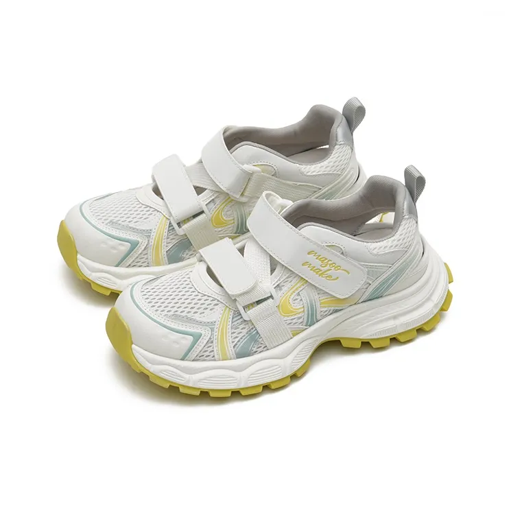 MASOOMAKE Breathable Lightweight Height Increasing Low Top Chunky Sneakers Women's-15