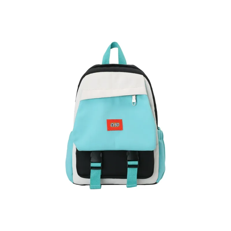 Wolfhorse Nylon Backpack Regular Unisex Pink With Blue/green With Orange/green With Black/black-14