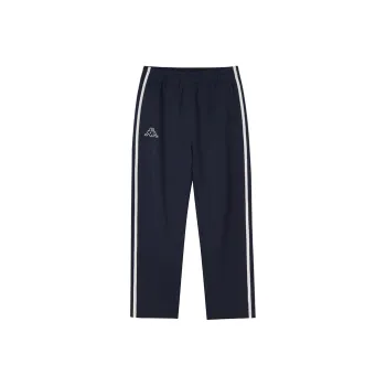 Kappa Straight Fit Fashion Sports Trendy Sweatpants Casual Pants Men's Classic Navy Blue