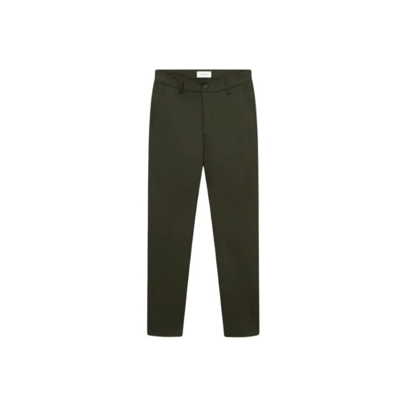 LES DEUX Suit Trousers Men Olive-0