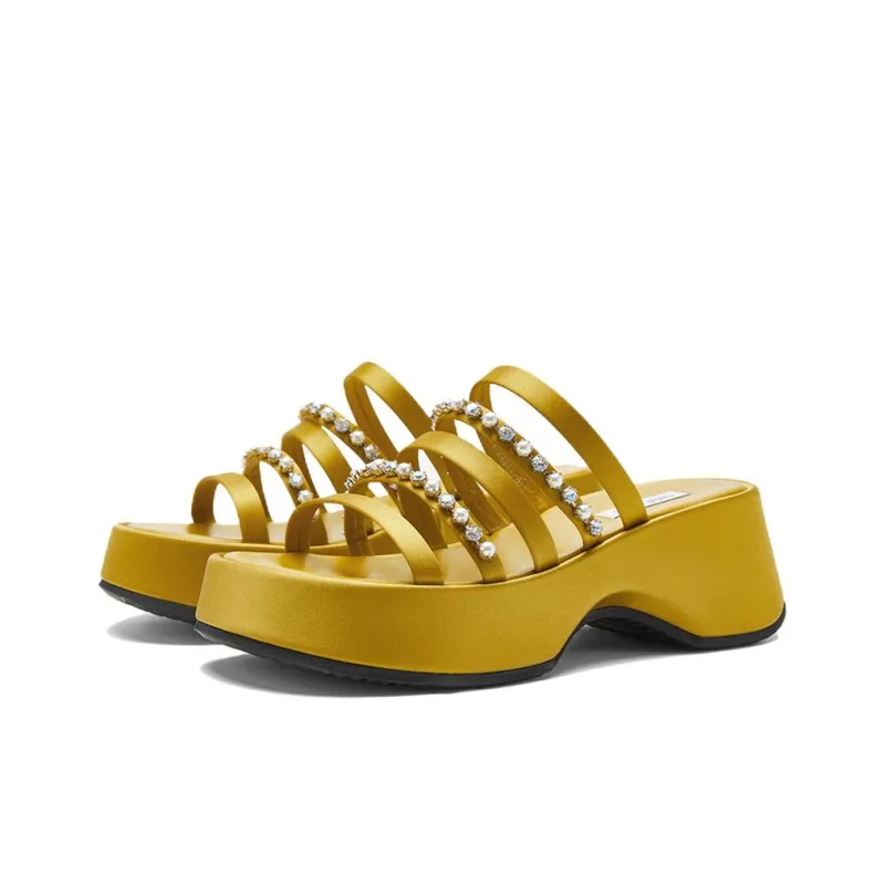 NINE WEST Abrasion Resistant Slide Slippers Women's-7