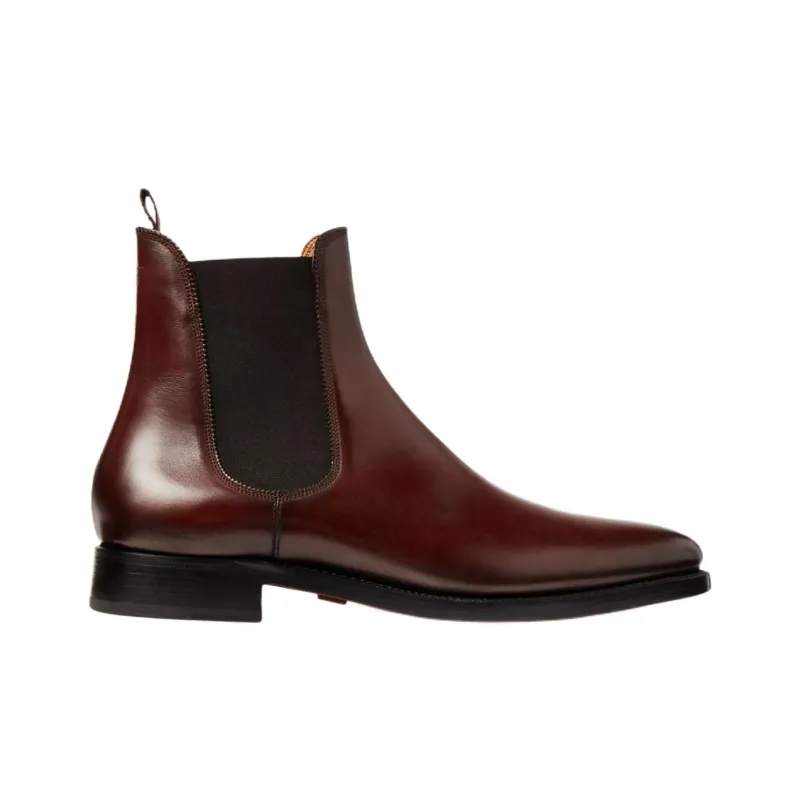 LAUREN RALPH LAUREN Penfield Short Chelsea Boots Men's Brown-1