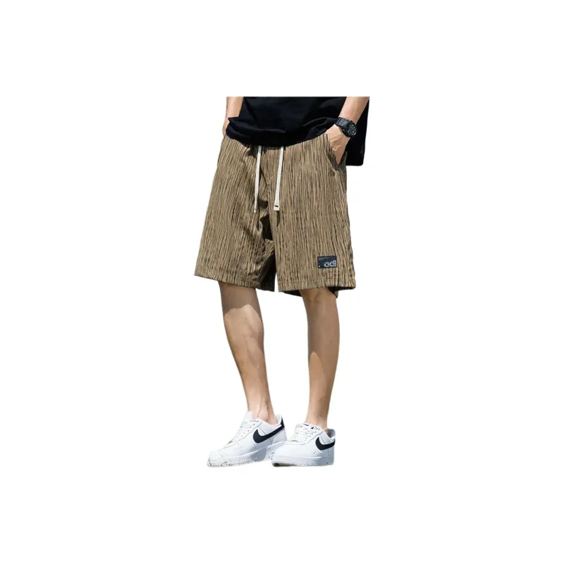 Tonlion Casual Shorts Unisex Khaki-0